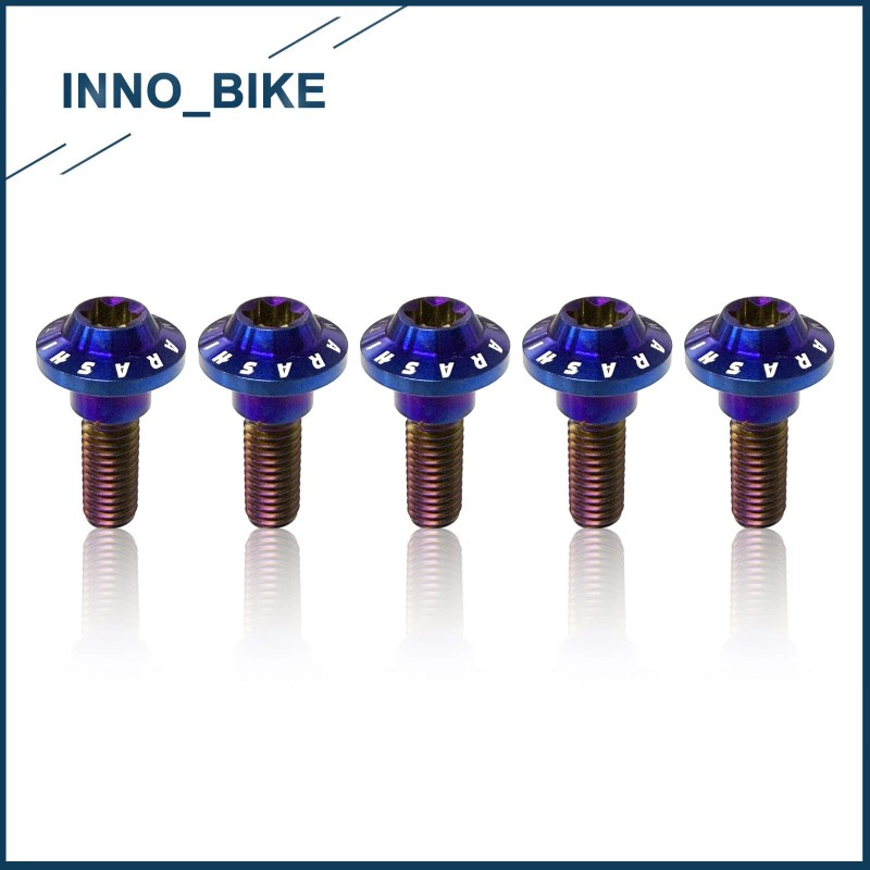 Arashi 10PCS Front Brake Rotors Mounting Bolts For Yamaha YZF