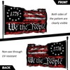FULAISMGS We The People 1776 Flag Double Sided 3x5 Outdoor