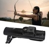 Archery Arrow Quiver Cowhide Leather Arrows Holder Bag Shoulder Back