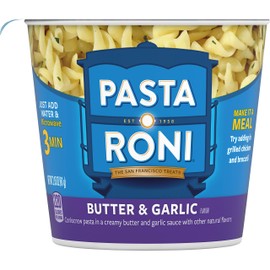 Pasta Roni Cups, Butter & Garlic, 2.15 Oz (Pack of 12)
