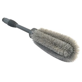 Low Pressure Washer Wheel & Rim Brush with M22 Coupling, Fits Most Gas and Electric Pressure Washers, Easy-to-Use Attachment for Cleaning Tires, Rims, and Hard-to-Reach Areas