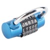 5 Dial Digit Code Combination Padlock Travel Suitcase Gym Locker