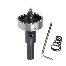 SagaSave 32MM High-Speed Steel Drill Bits Metal Hole Saw, Heavy Duty Hole Cutter Opener for Metal, Stainless Steel,Copper,Iron, 1.26 inch 1PCS