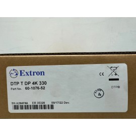Extron 60-1076-52 DTP T DP 4k 330 Long Distance DTP Transmitter for DisplayPort