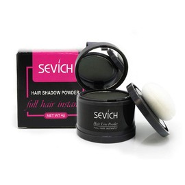 Sevich Maquillaje Polvo Instant Cubre Canas Raiz Negro