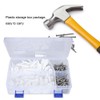 240pcs Expansion Anchors Nylon 304 Stainless Steel Screw Expansion Screw