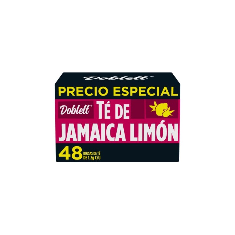 Té Doblett Jamaica Con Limón 48 sobres