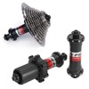 Bike Hub Ceramic 4 Sealed Bearings Front 18 Holes Rear