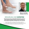 Green Feet Maximum Support Fersensporn Einlagen, orthopädische Schuheinlage für Spreizfuß