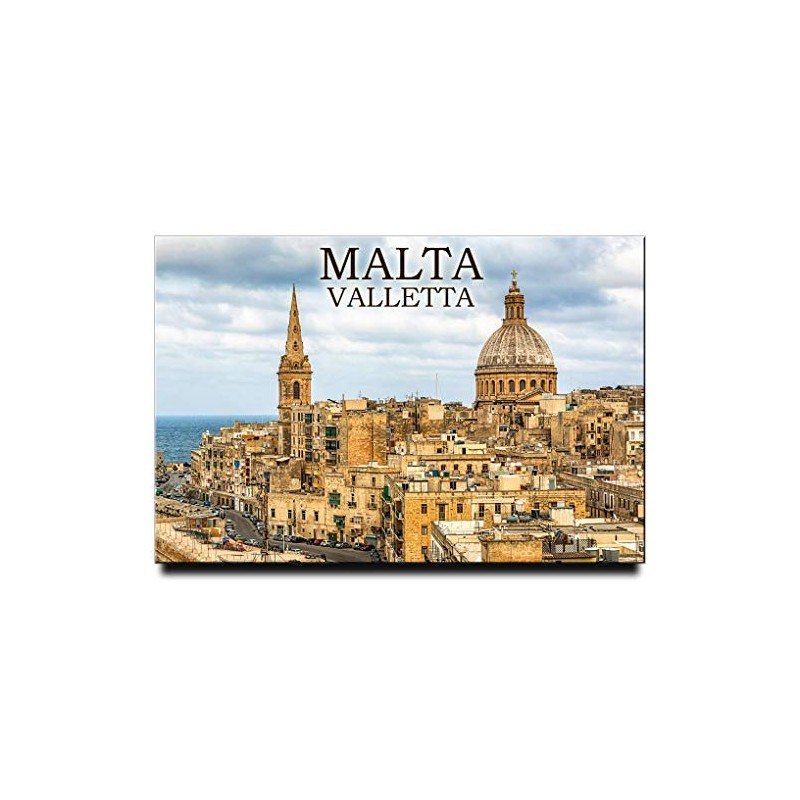Valetta Fridge Magnet Malta Travel Souvenir