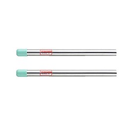 Shinei Clothesline All Stainless Steel Single Pole (Thickness 1.2 inches (31.8 mm) [Set of 2 / 3 Pieces] [3 m 3.5 m 4 m] (2 Piece Set, 3 m / 3 m)