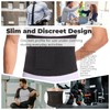 Reian Men's Abdominal Binder for Post Surgery,Compression Wrap Abdomen Waist