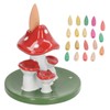Mushroom Backflow Incense Burners Cute Waterfall Incense Holder with 20