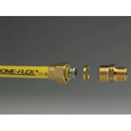 Home-Flex 1 in. CSST Corrugated Stainless Steel Tubing.  Sold by the ft.