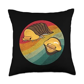 Rubber Ducky Isopods Roly Poly Funny Pill Bug Isopod Lover Throw Pillow