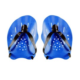 escualo Paletas Natación Plus Azul Talla Grande