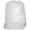 eco2go Extra Heavy Duty Drawstring Laundry Bag, Large, White
