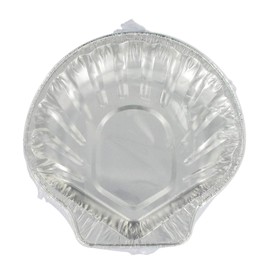 Fackelmann FCK2433250 St-Jakques Aluminium Bowl, Grey, 12.6 x 12.7 x 1.6 cm, Pack of 10