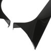Pair Rear Window Splitter Spoiler Side Wing Cover for 3