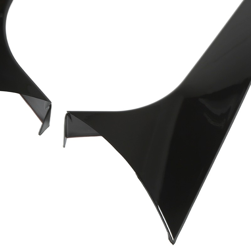 Pair Rear Window Splitter Spoiler Side Wing Cover for 3