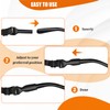 SMARTTOP Adjustable Glasses Strap-6 Pack No Tail Eyeglass Straps Eyewear