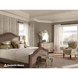 Wall Stencil Birch Forest - Large Stencils for Painting Walls – Try Stencils Instead of Wallpaper – Modern Stencils for Wall Painting – Stencil Designs for DIY Home Décor – Best Stencils