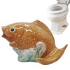 Toilettenbolzenkappen,Fisch-Toilettenschüsselkappen - Niedliche Toilettenschrauben Badezimmer-,Niedliche dekorative Abdeckungen für die Badezimmerdekoration,