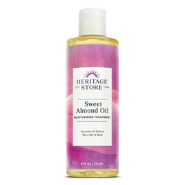 "Nourishing Sweet Almond Oil with Vitamin E – Moisturizing & Revitalizing Skin & Hair Oil for Hydration, Softness, and Natural Glow"