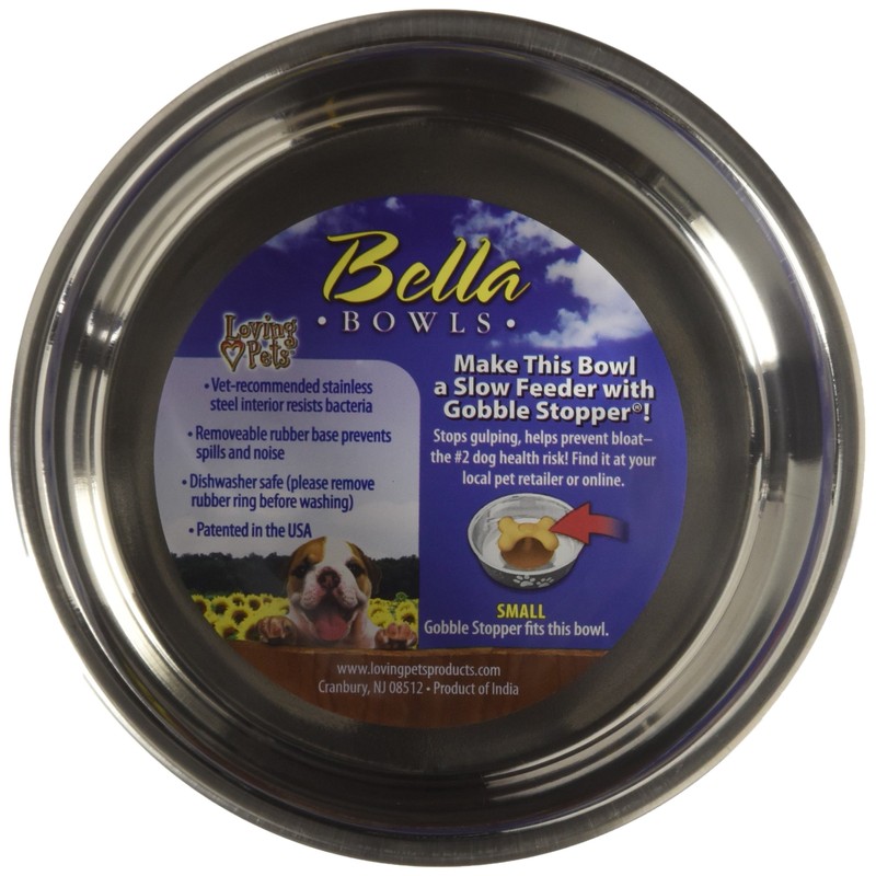 Loving Pets Metallic Bella Bowl
