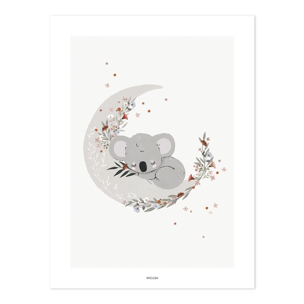 Lilipinso Lilydale | Cute Koala Art Print