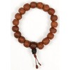 Hand-Mala Bracelet Bodhi Seeds Buddhist Prayer Chain 15mm