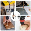 RtottiM 6-Piece Countersink Drill Bit Set with Depth Stop, Practical