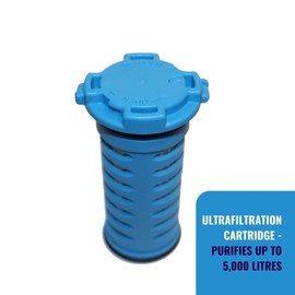 Lifesaver Wayfarer Genuine Replacement Water Filter Cartridge - Purifies Up to 5000 litres, Removes 99.99% Viruses & Bacteria, Failsafe Technology, Easy to Install for Camping & Hiking