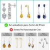 Levantadores de Aretes Ajustables 12 Piezas