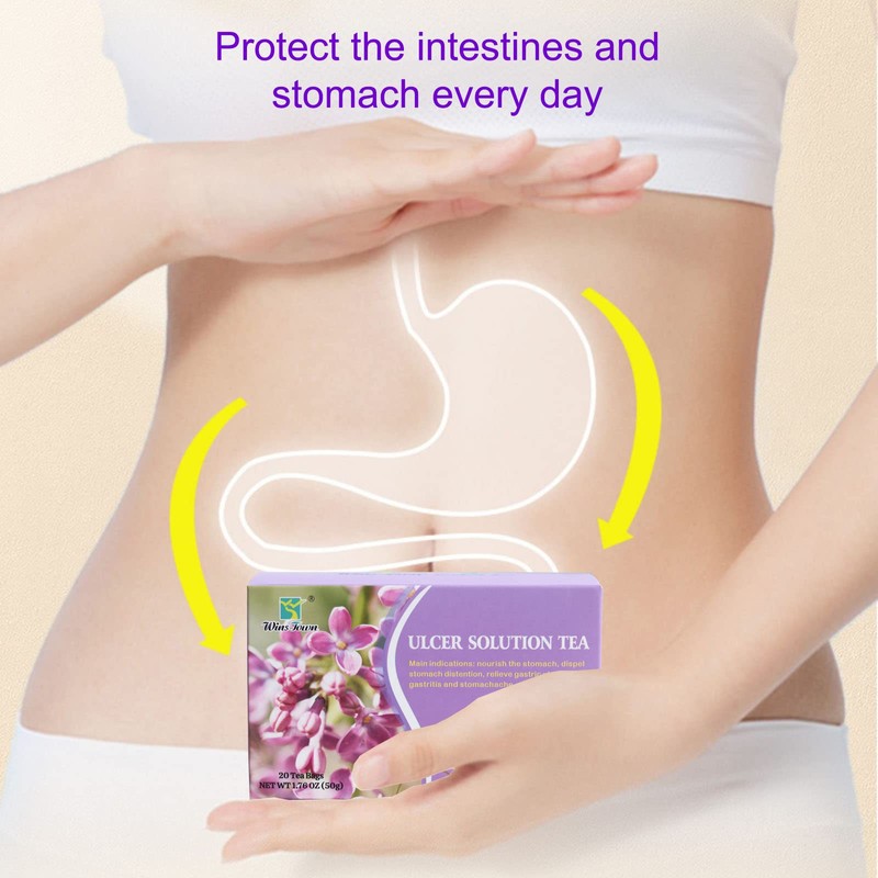 Wins Town Ulcer Solution Tea, Regulate Gastritis, Stomachache and Various