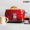 Haden Dorset 2 Slice Wide Slot Stainless Steel Toaster with