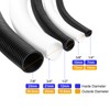 uxcell 3/8 Inch x 25 Ft Split Wire Loom Tubing,
