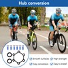 Jwthee Hub Conversion, Boost Adapter Aluminium Alloy Bike Boost Hub