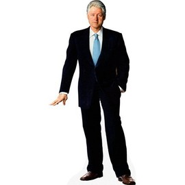H25042 Bill Clinton Cardboard Cutout Standee