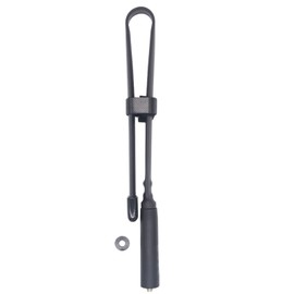 Foldable Intercom Antenna 48cm Walkie Talkie Antenna SMA-Male Interface High Gain 144/430MHz Frequency Wide Compatibility