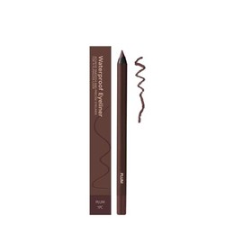 Eyeliner Pencil Waterproof,Delineador de Ojos Resistente al Agua Durante 24 horas, Lápiz Delineador de Ojos y Cejas 2 en 1, Lápiz Delineador de ojos  