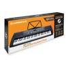 Hamzer 61 Key Keyboard Piano with Lighted Keys, Built-In Speakers,