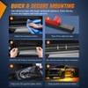 Nilight 2PCS 70 Inch Emergency Strobe Light Strip 1125 LED