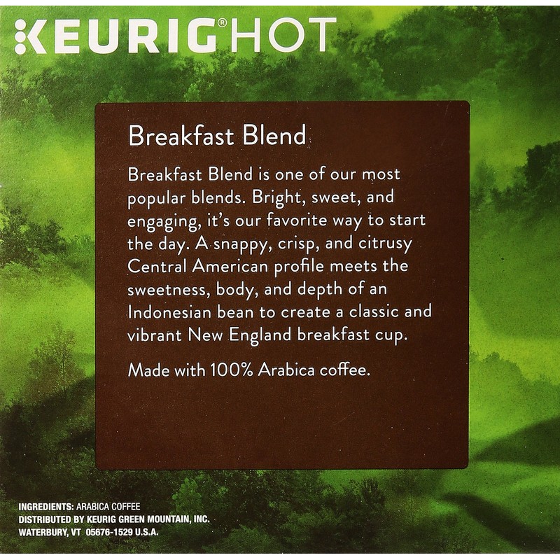 Green Mountain Coffee Breakfast Blend K-Cup, 36 ct