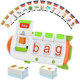 Alphabet Talking Flash Cards for Kids 3+ Years Old, Spelling Games, Teach Kids ABC Letters & Words