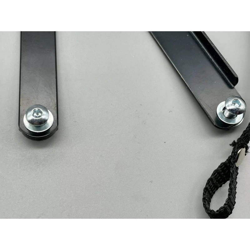 Carex Folding Hinge Bar Hardware. Rollator Parts. For Carex Steel