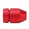 Adjustable Drill Stop Collar Aluminum Alloy Red Anti Slip Nylon