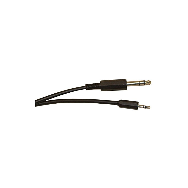 STANDARD 6.35 MM STEREO JACK PLUG TO 3.5 MM STEREO
