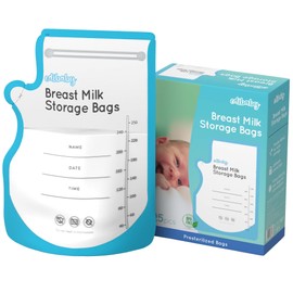 Edibaby, Breastmilk Bags, Pack of 100, Sterilized, BPA Free, Freezing, Preserving, Storing