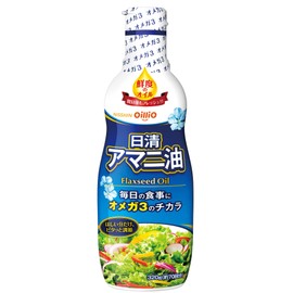 Nissin Olio Nissin Linseed Oil Fresh Keep Bottle, 11.3 oz (320 g)